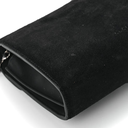 Gucci Suede Mini Dionysus Chain Wallet Black 11 of 12