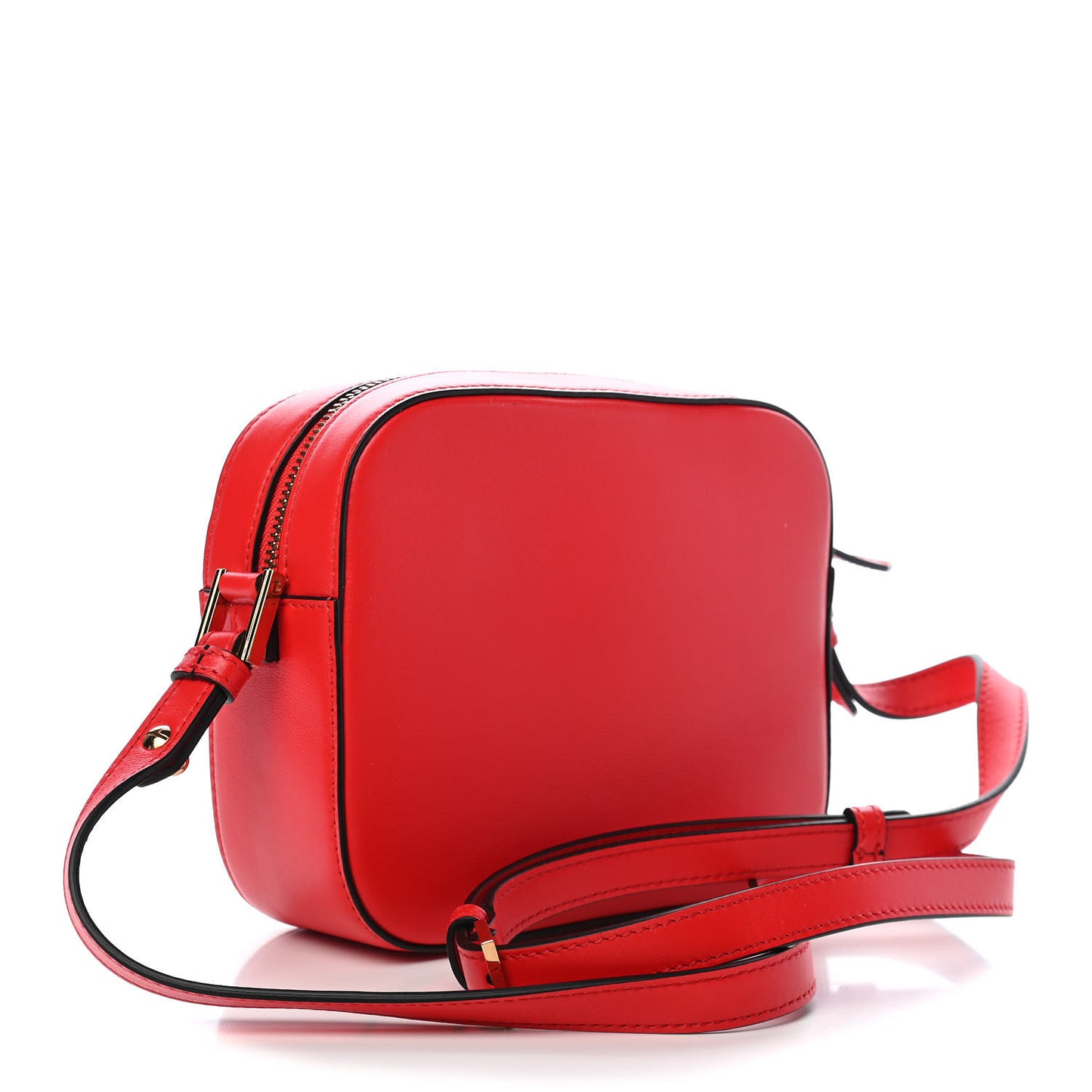 Vitello Virtus Camera Bag Red