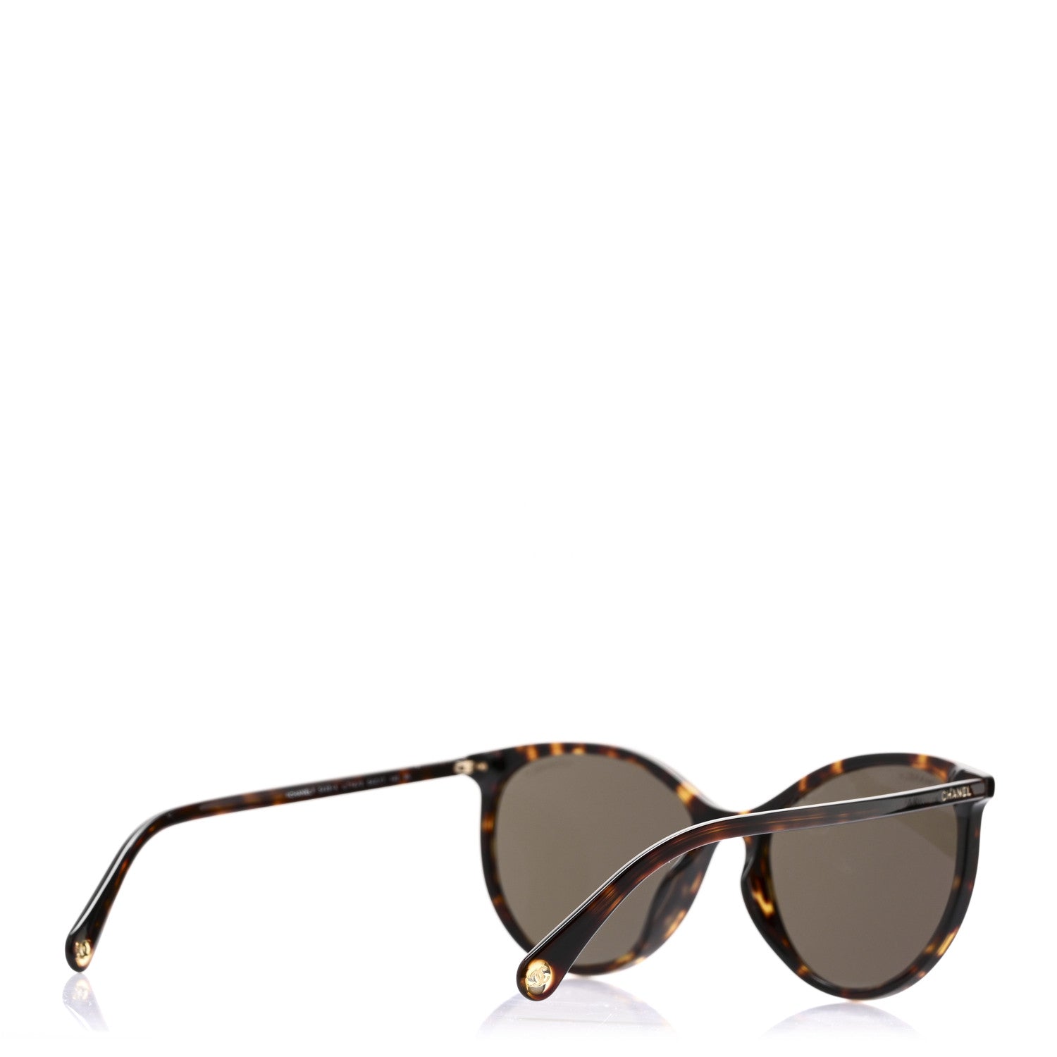 Chanel Acetate Pantos Cat Eye Sunglasses 5448-A Tortoise 1791912