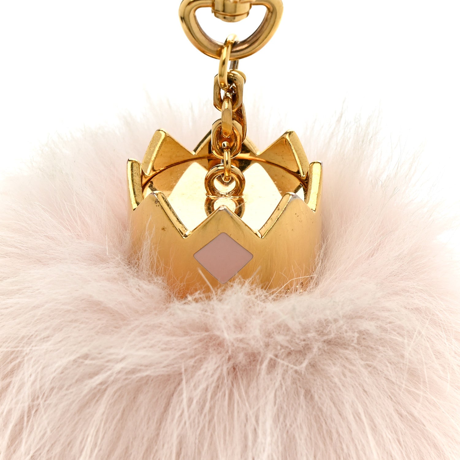 Louis Vuitton Fuzzy Bubble Bag Charm Light Pink 6 of 6
