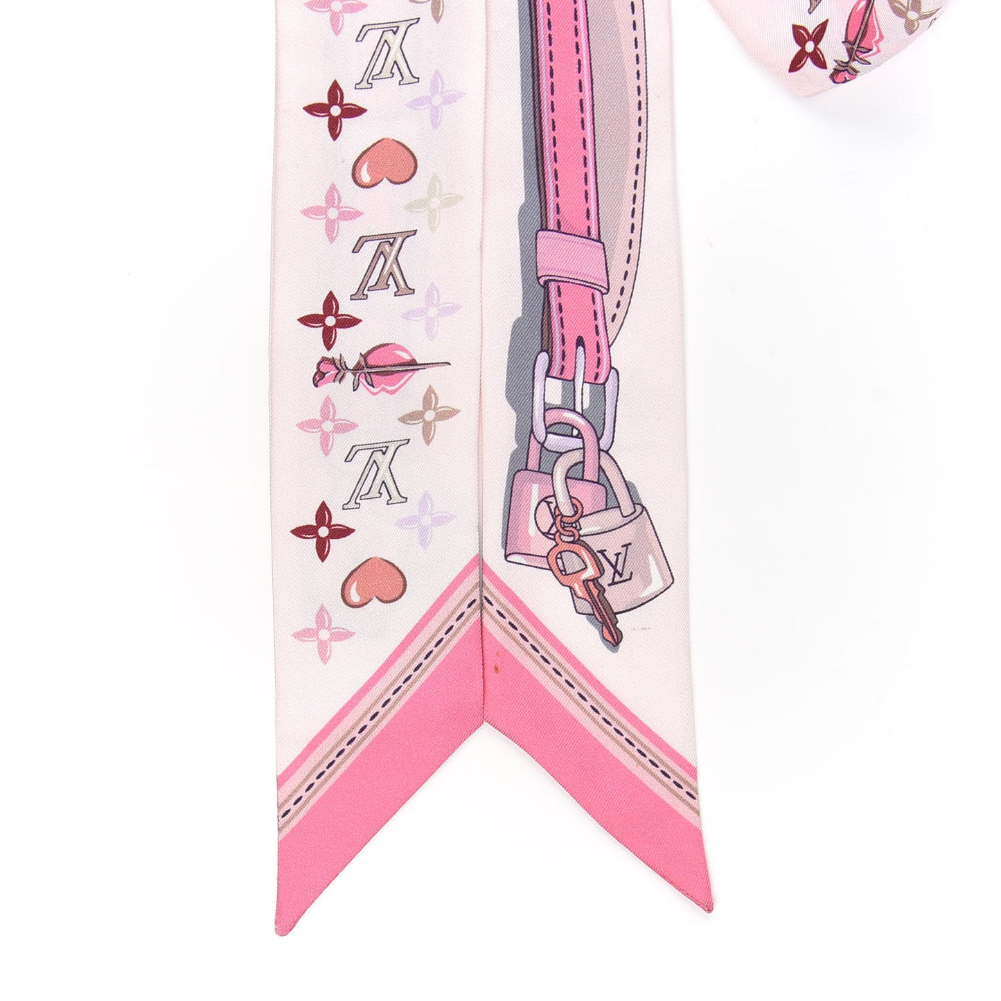 Silk Monogram A la Folie BB Bandeau Light Pink