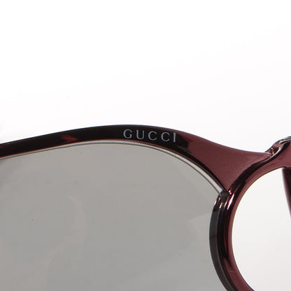 Gucci Crystal Horsebit Sunglasses 2737 Dark Red 5 of 5