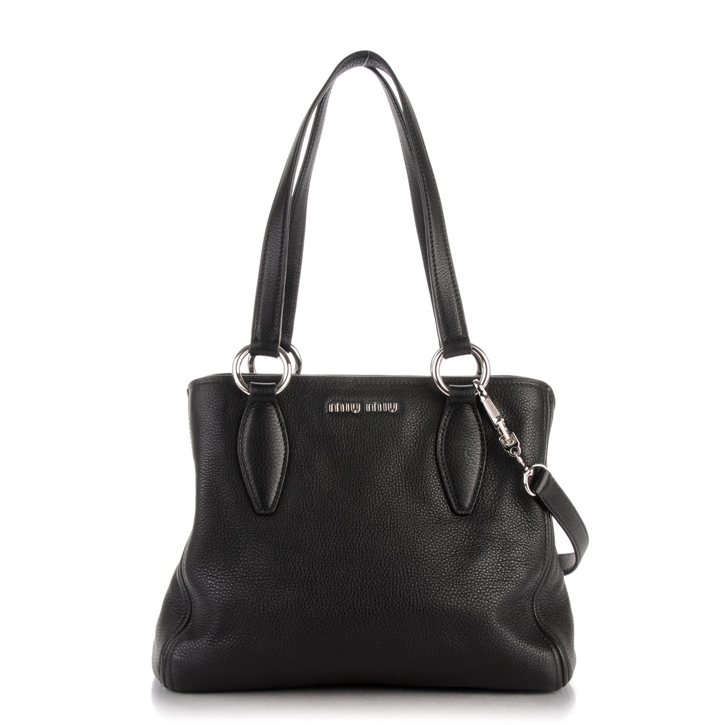 Vitello Phenix Tote Nero Black
