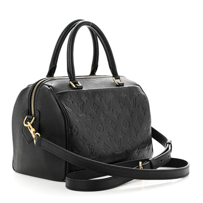 Louis Vuitton Empreinte Speedy Bandouliere 25 NM Black 3 of 10