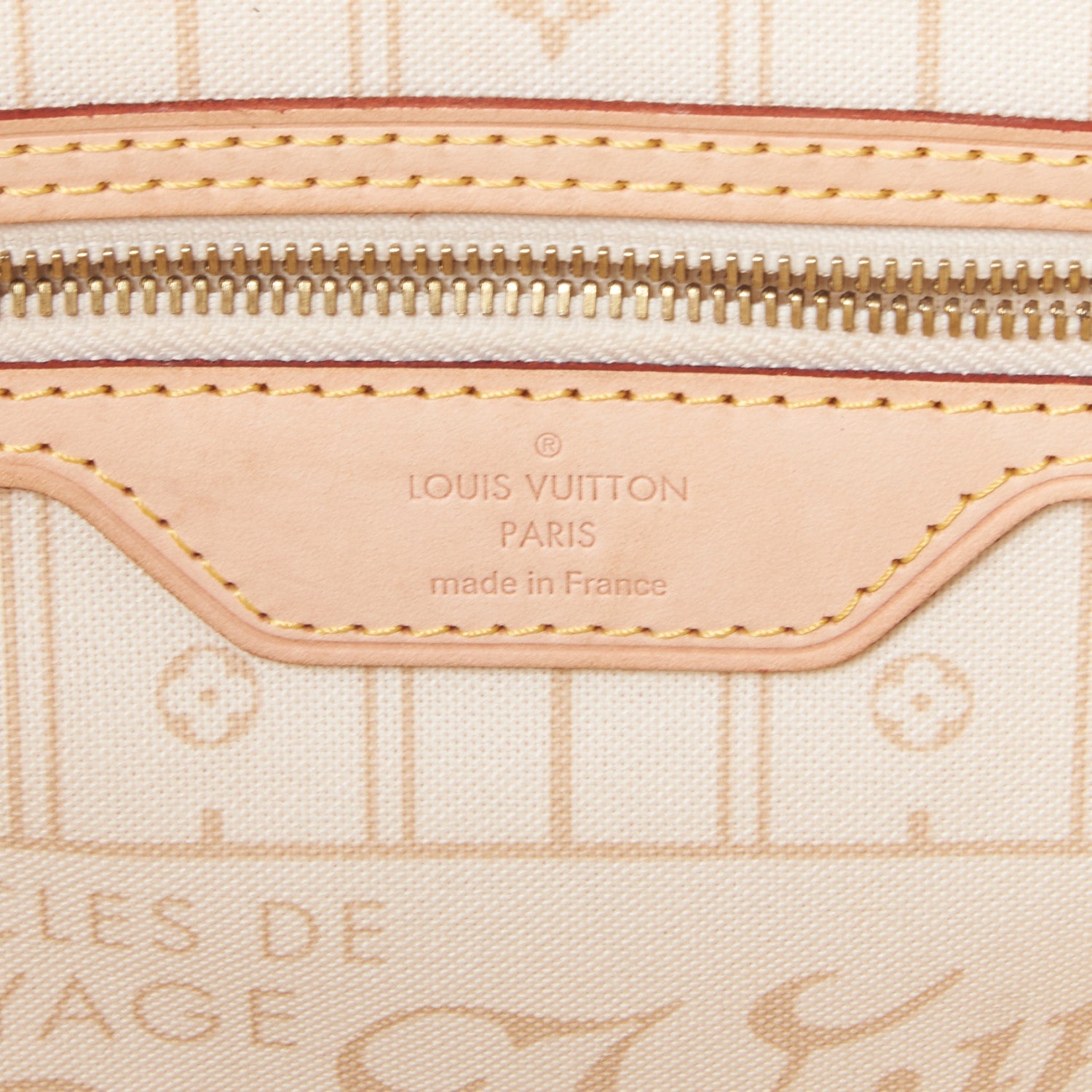 Louis Vuitton Damier Azur Neverfull MM 7 of 8