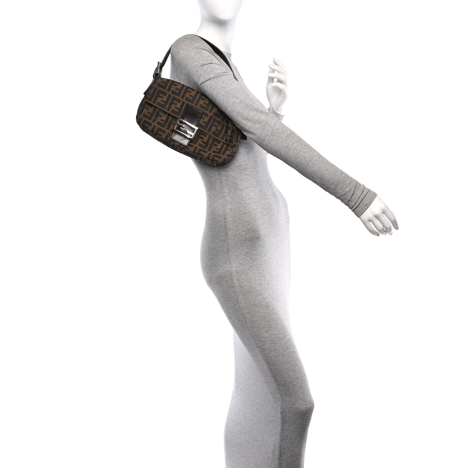 Fendi Zucca Baguette Tobacco 2 of 11