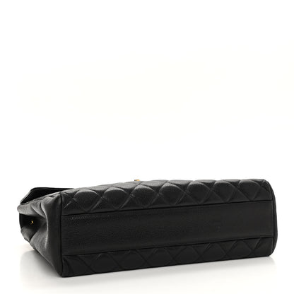 Chanel Caviar Quilted Flap Shoulder Bag Black 4 of 14