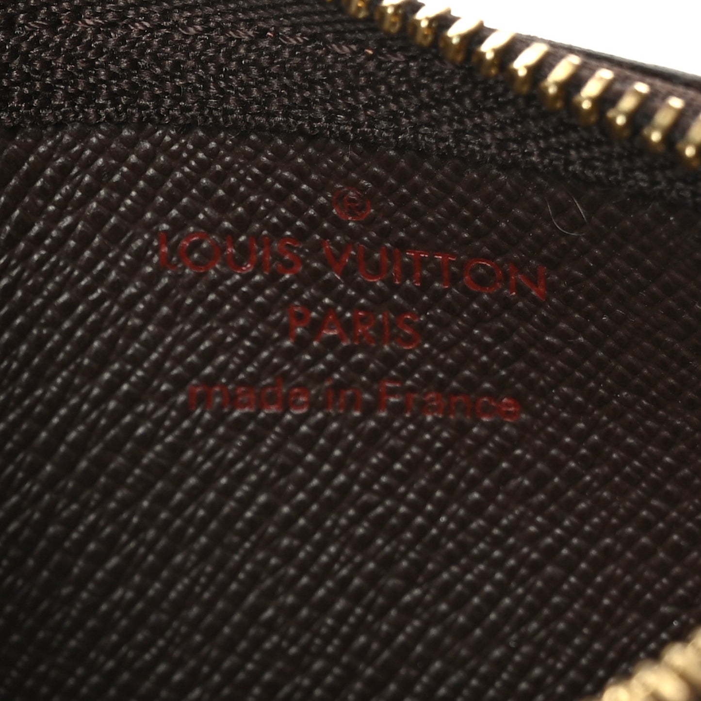 Damier Ebene Key Pouch