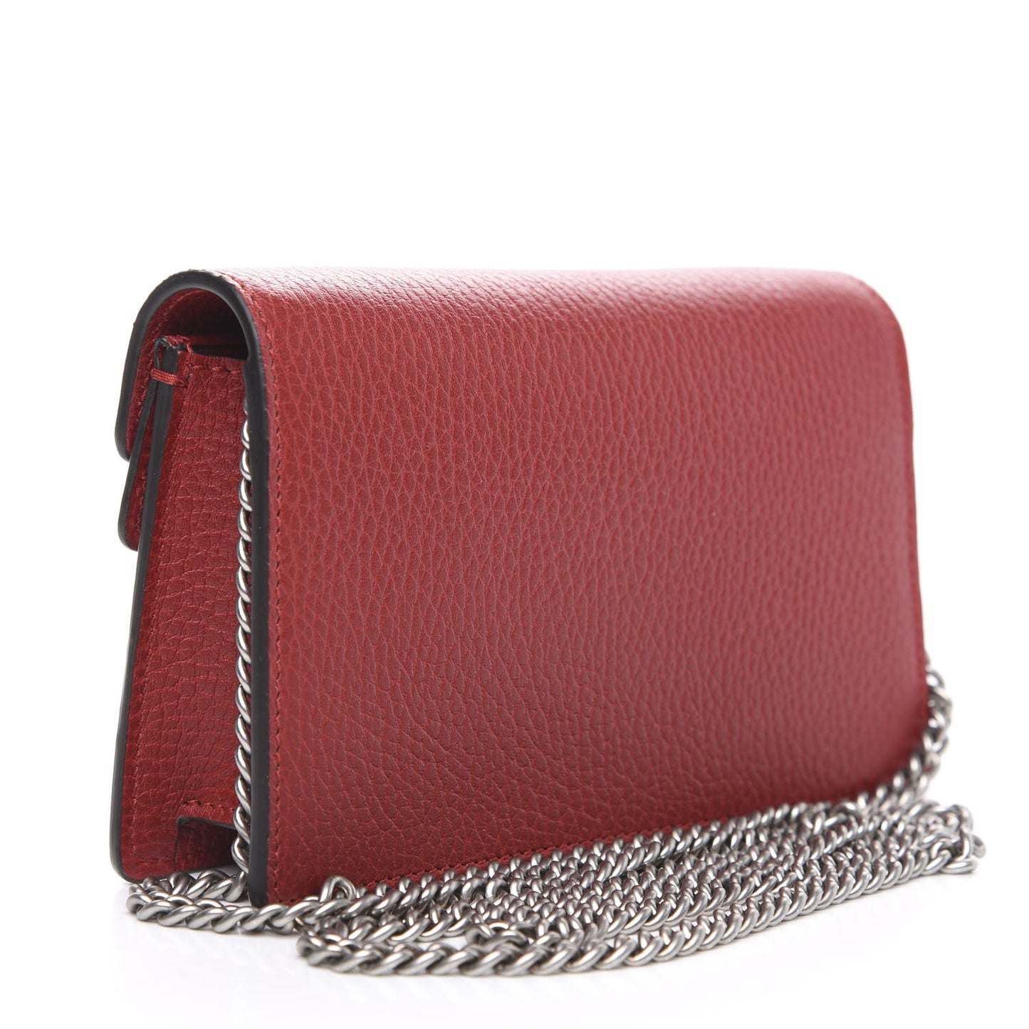 Calfskin Super Mini Dionysus Shoulder Bag Hibiscus Red