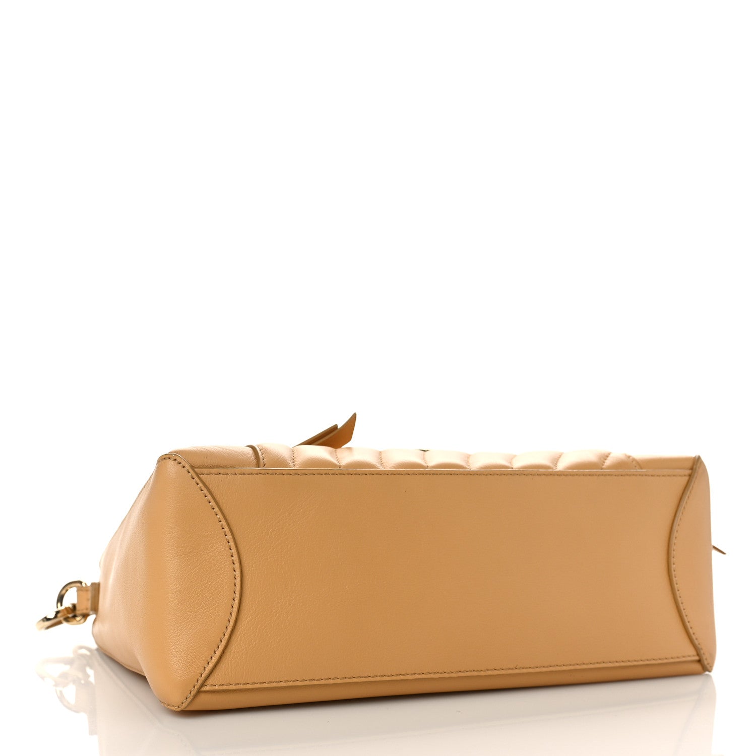 Chloe Smooth Calfskin Quilted Small Faye Day Shoulder Bag Bleached Brown 4 of 10