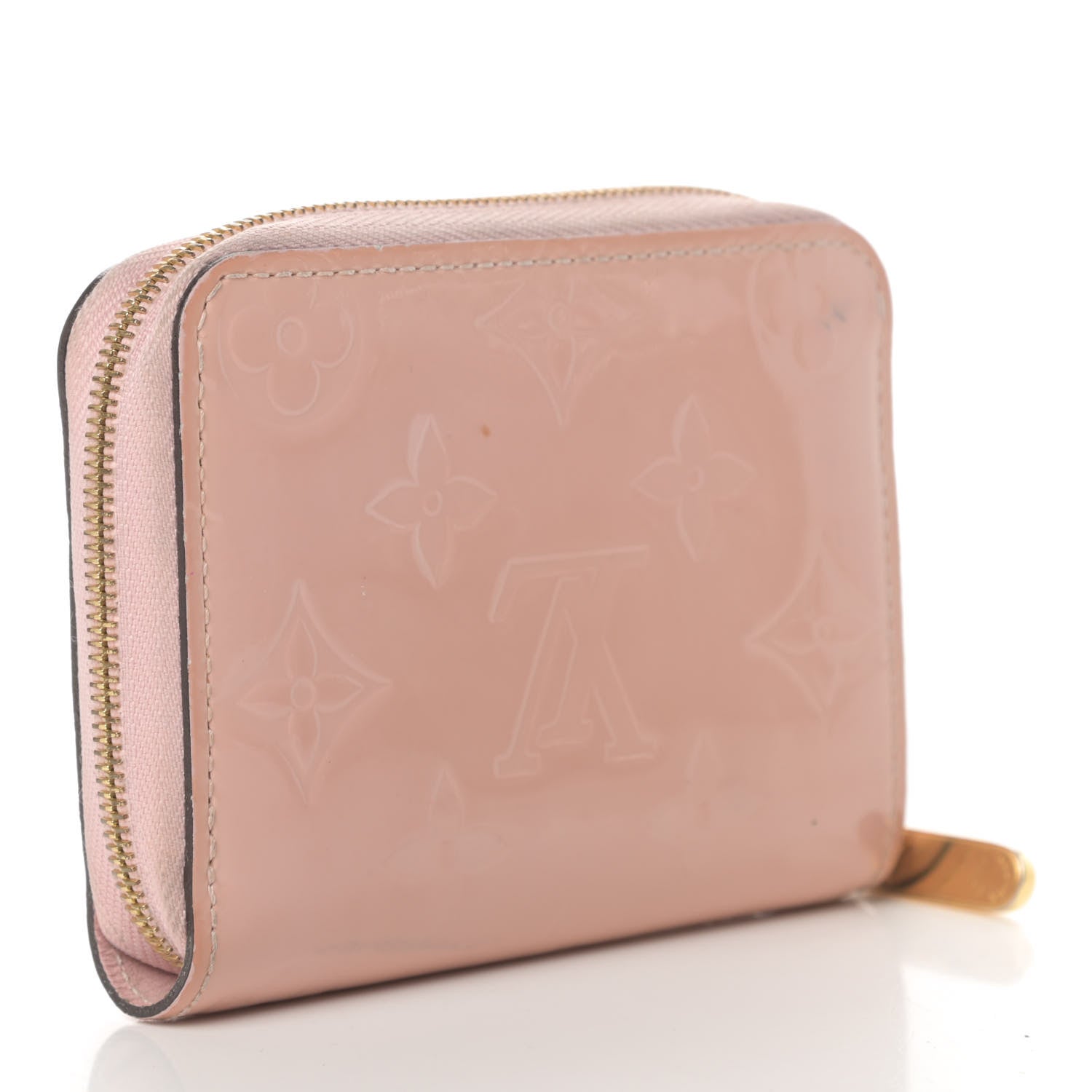 Louis Vuitton Vernis Zippy Coin Purse Rose Ballerine 3 of 12