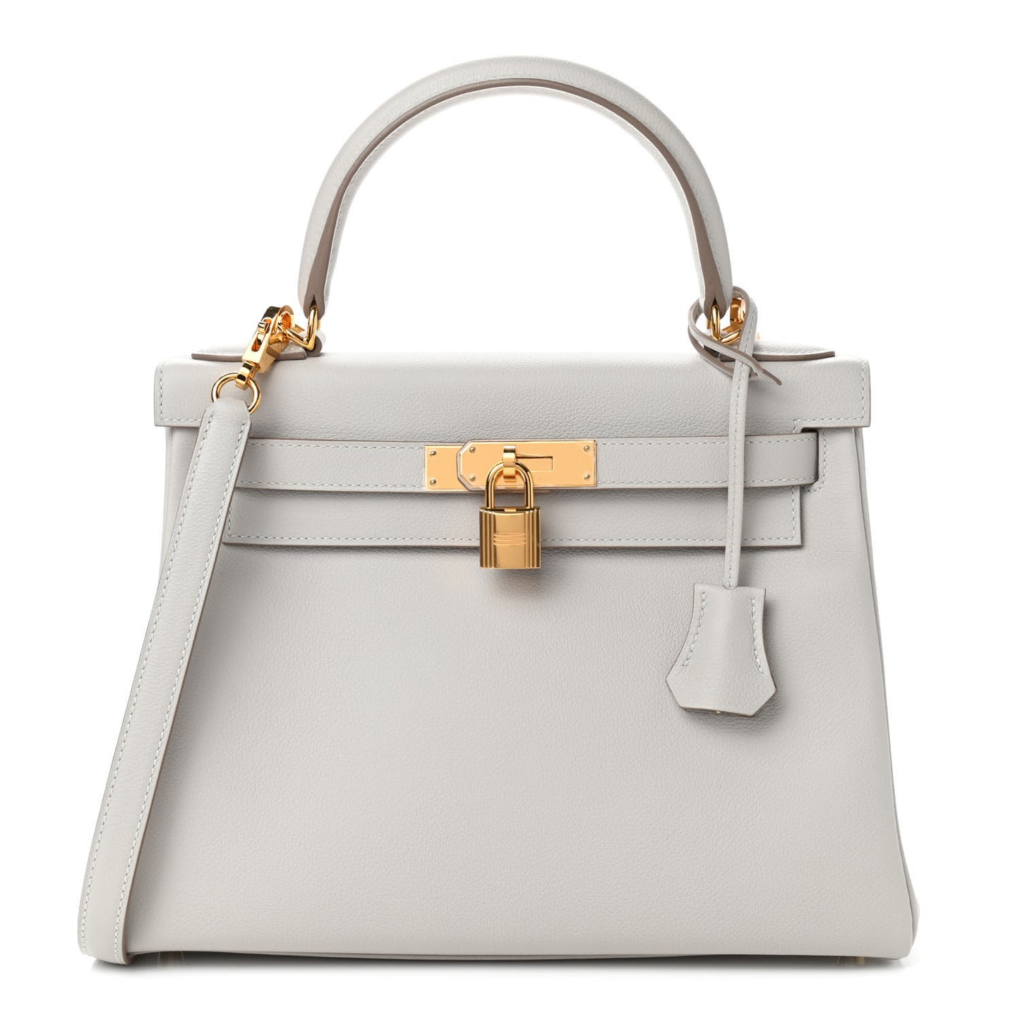 Evercolor Kelly Retourne 28 Gris Perle