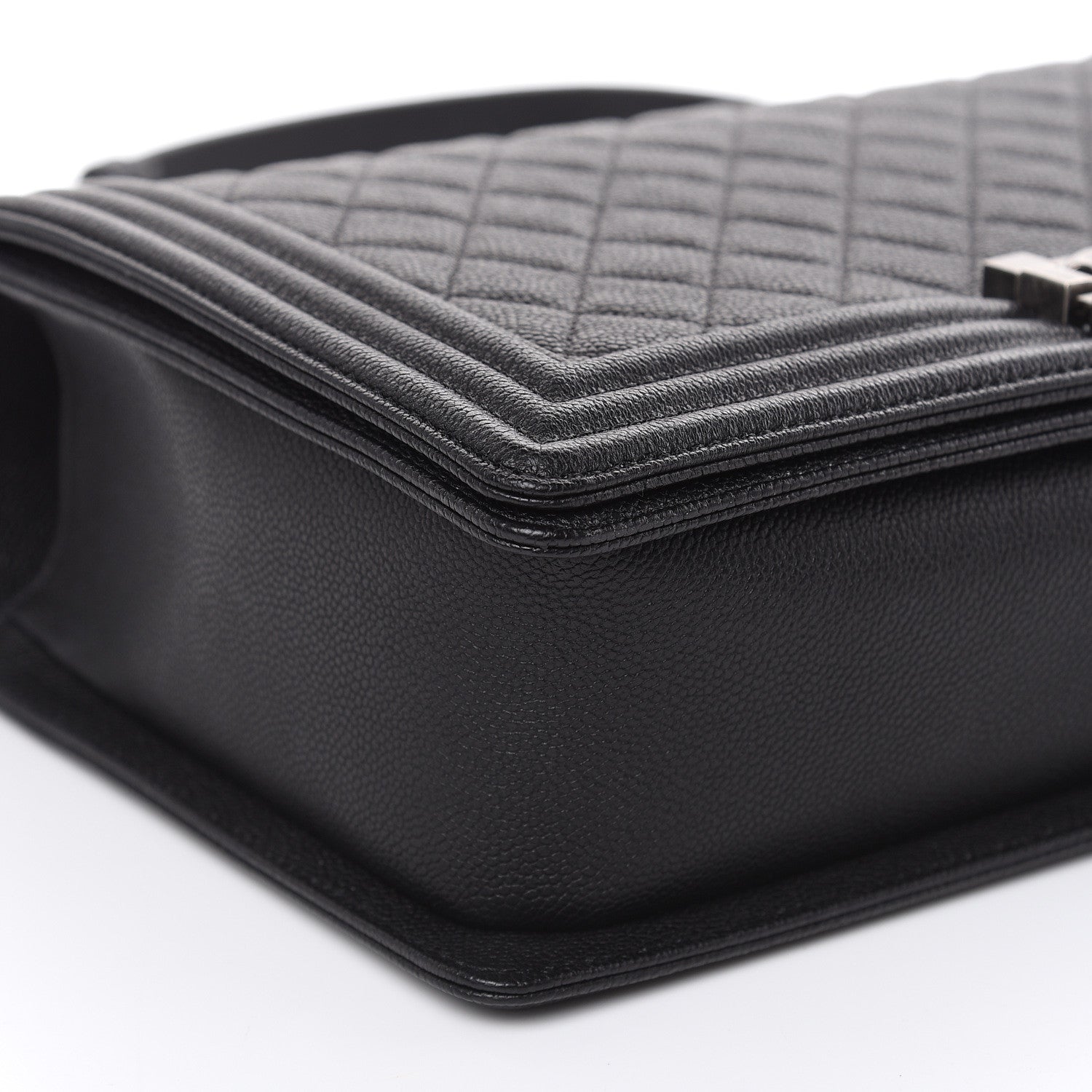 Chanel Caviar Quilted New Medium Boy Flap Black 8 of 10