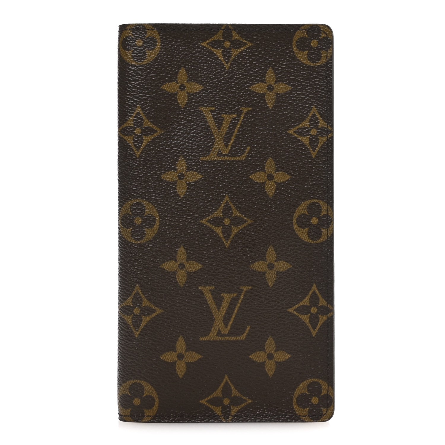 Louis Vuitton Monogram Porte Valeurs Checkbook Wallet 1 of 7