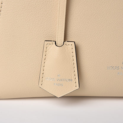 Louis Vuitton Calfskin Lockme Cabas Vanille Black 9 of 9