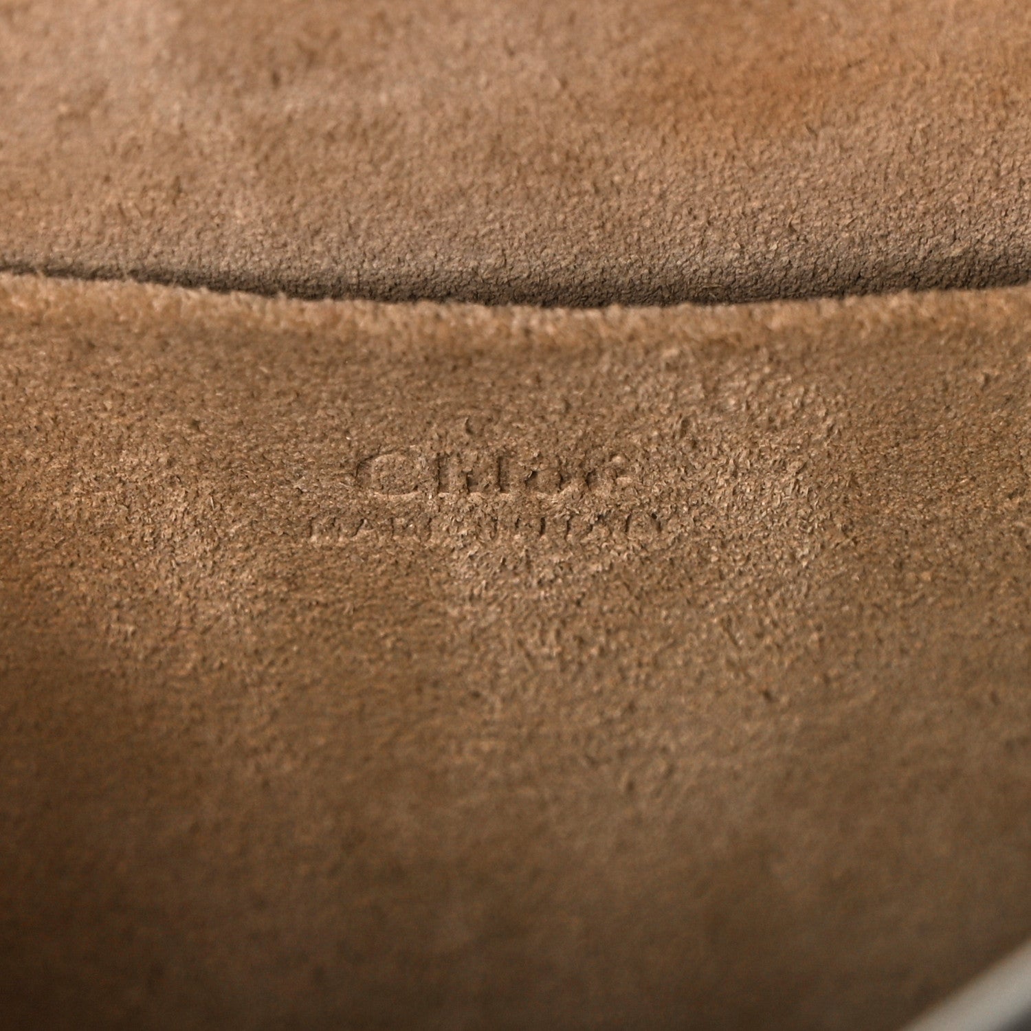 Chloe Calfskin Suede Medium Nile Bracelet Bag Biscotti 6 of 10