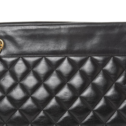 Chanel Lambskin Quilted Shoulder Bag Black 10 of 21