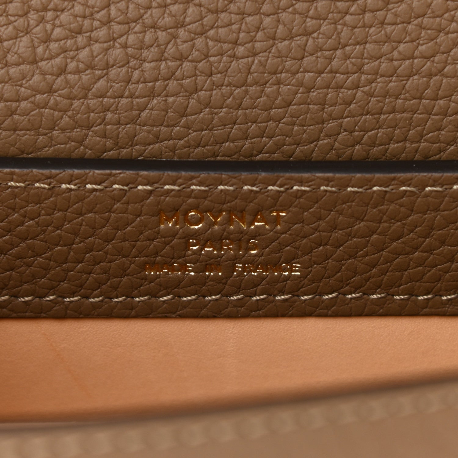 Moynat Taurillon Blush Rejane BB Taupe 6 of 7