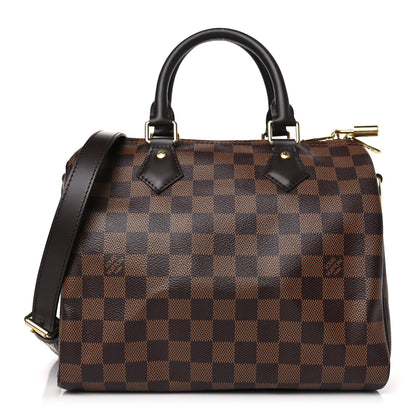 Louis Vuitton Damier Ebene Speedy Bandouliere 25 1 of 10