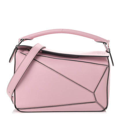 Loewe Calfskin Small Puzzle Bag Soft Pink 1 of 10