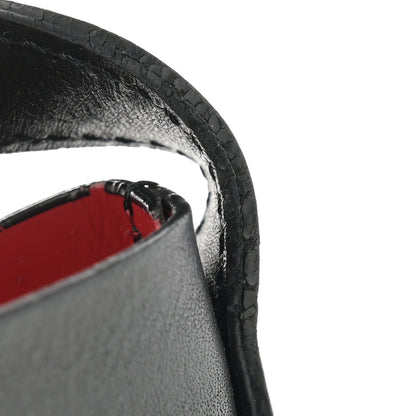 Mansur Gavriel Vegetable Tanned Calfskin Bucket Bag Black Flamma 15 of 17