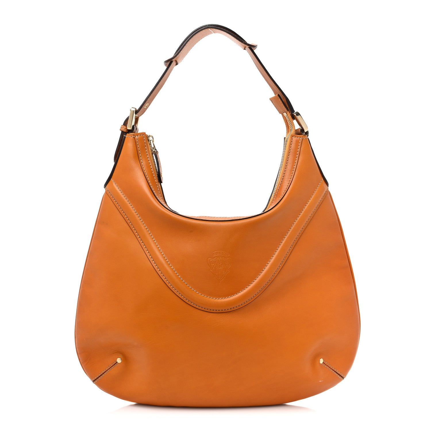 Gucci Calfskin Hysteria Shoulder Bag Orange 1 of 15