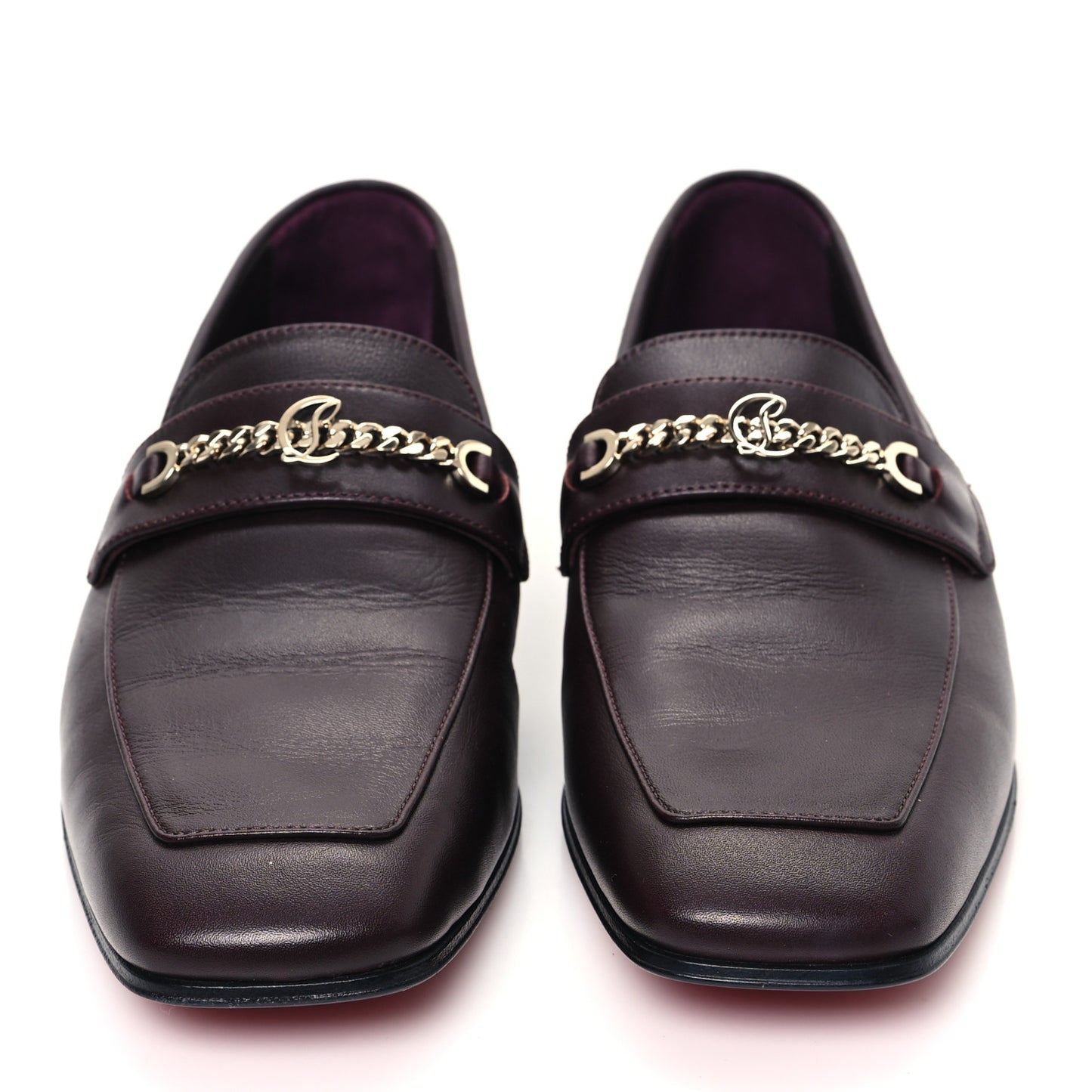 Calf Glove MJ Mock Womens Flat 36 Merlot