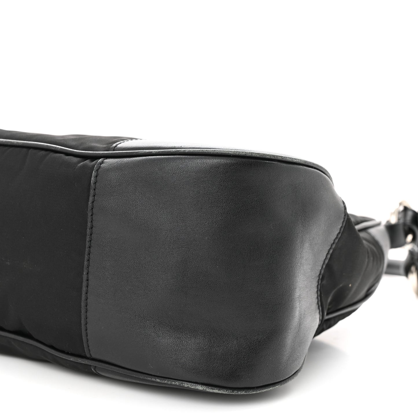 Tessuto Nylon Hobo Black