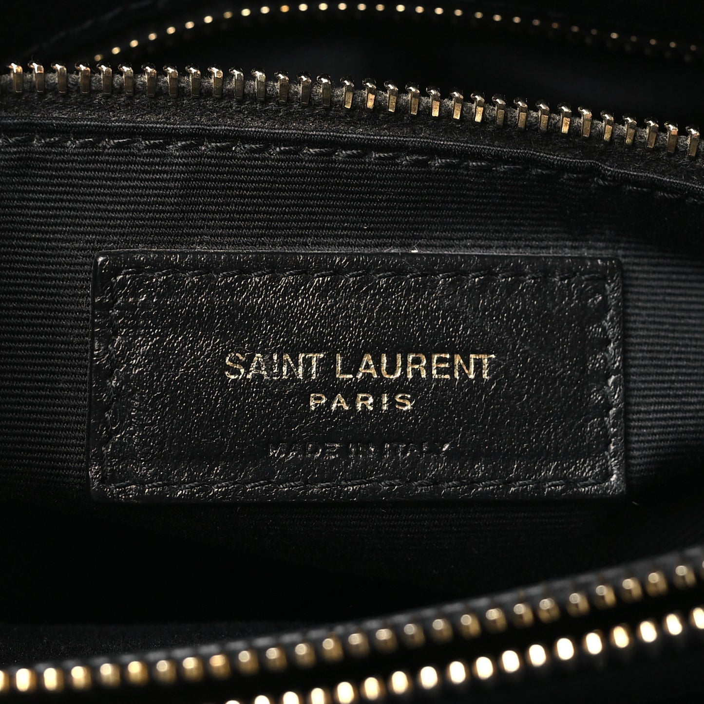 Suede Calfskin Y Quilted Monogram Medium Loulou Chain Satchel Deep Marine