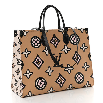 Louis Vuitton Monogram Giant Wild At Heart Onthego GM Arizona 3 of 9