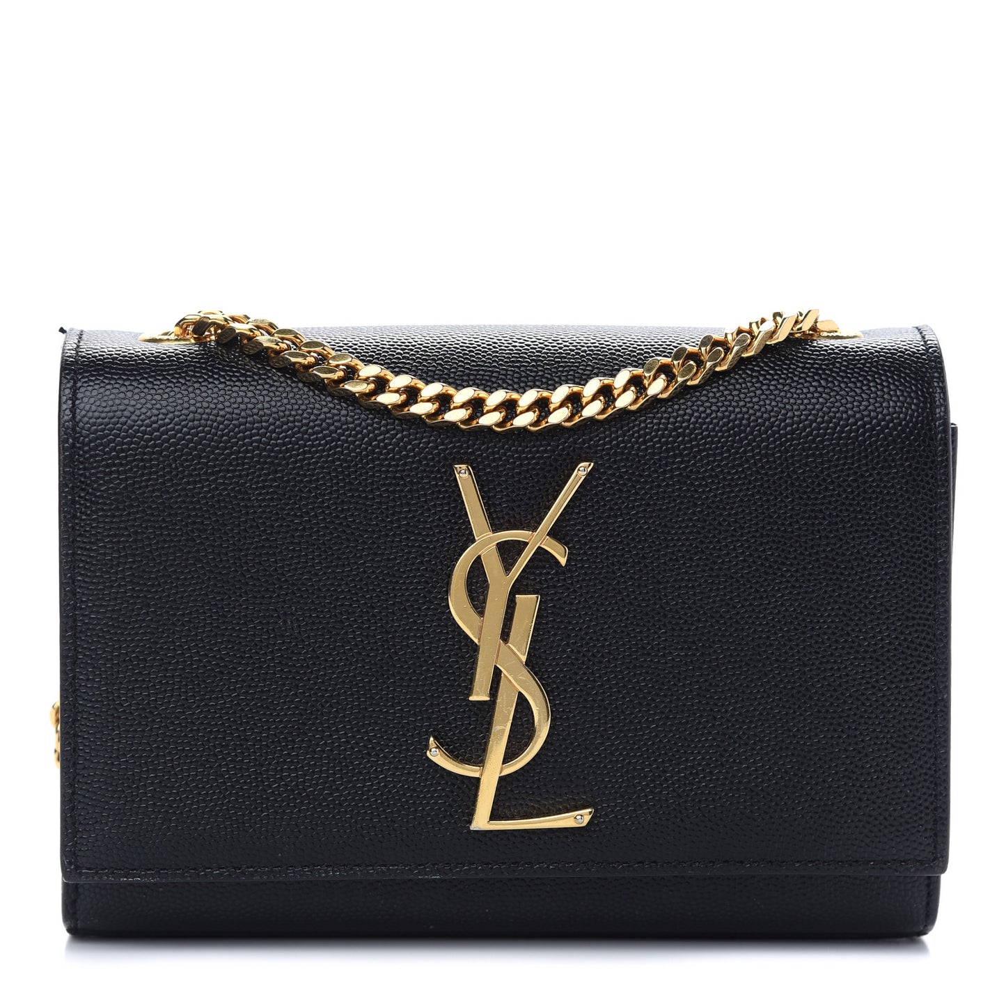 Grain De Poudre Small Monogram Kate Satchel Black