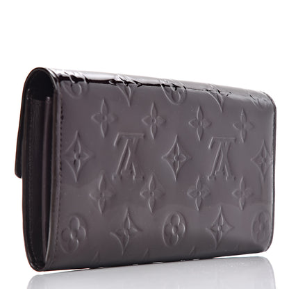 Louis Vuitton Vernis Sarah Wallet Amarante 3 of 11