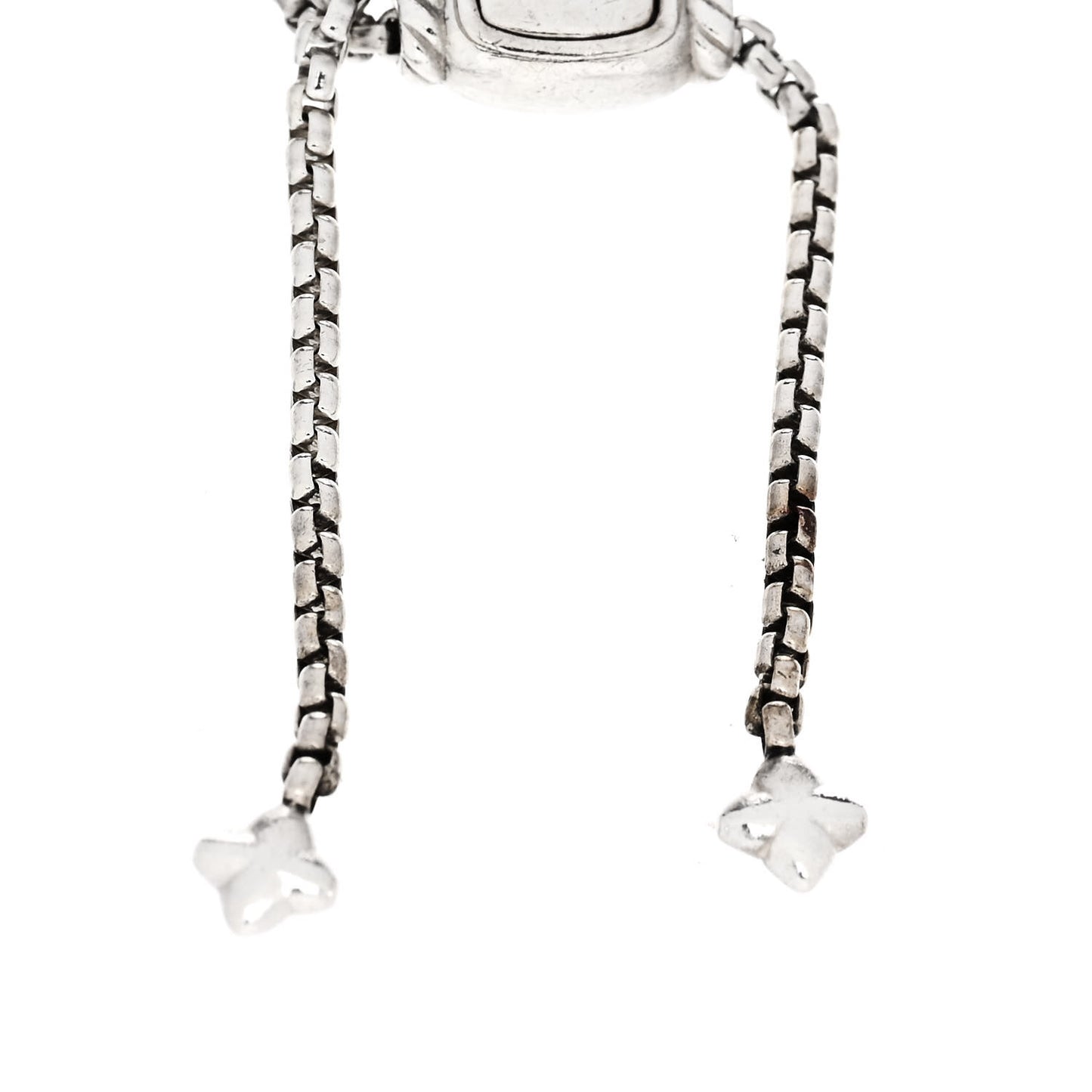 Sterling Silver Diamond Petite Pave Cross Bracelet