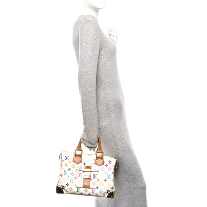 Louis Vuitton Monogram Multicolor Speedy 30 White 2 of 15