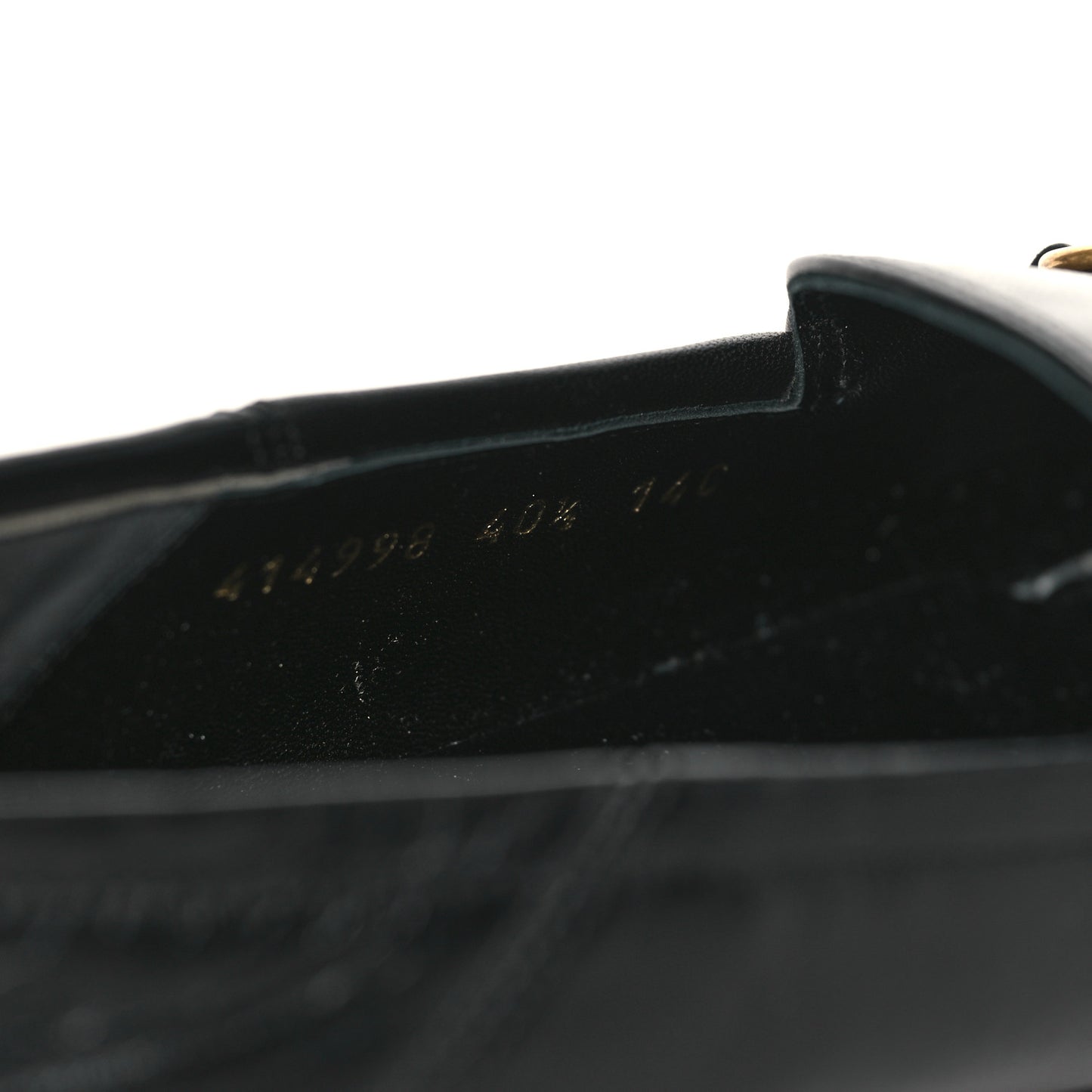 Lambskin Womens Brixton Horsebit Loafers 40.5 Black