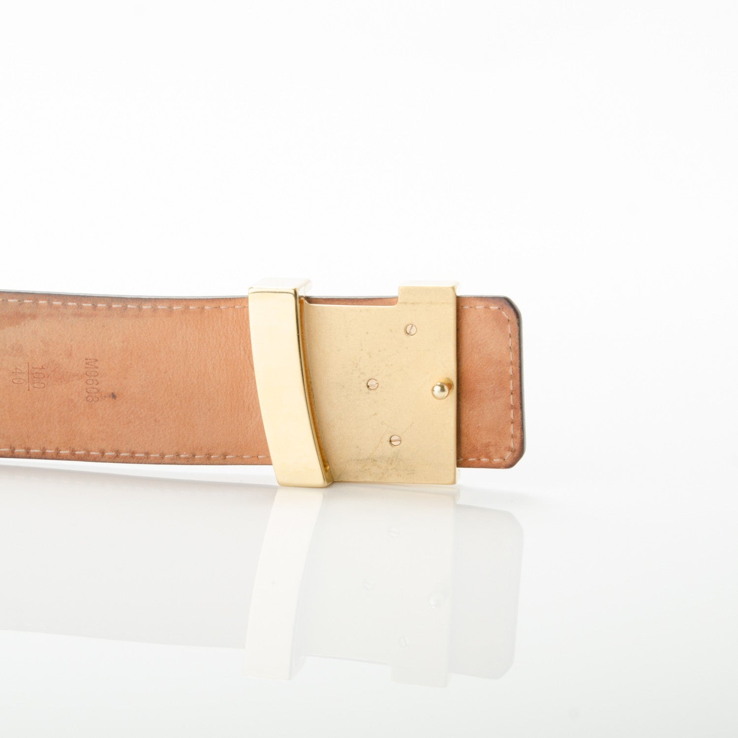Louis Vuitton Monogram 40mm LV Initiales Belt 100 40 3 of 7