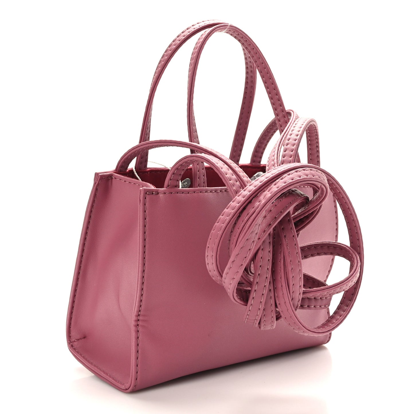 Vegan Leather Small Shopping Bag Corned Beef