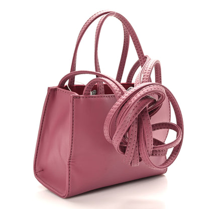 Telfar Vegan Leather Small Shopping Bag Corned Beef 3 of 8