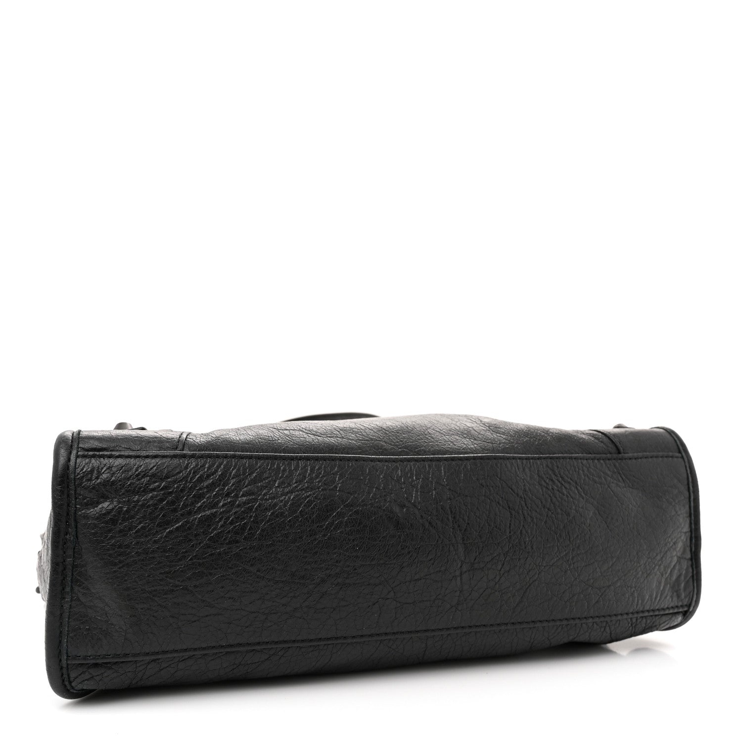 Balenciaga Agneau Classic Hardware S City Logo Strap Black White 4 of 11