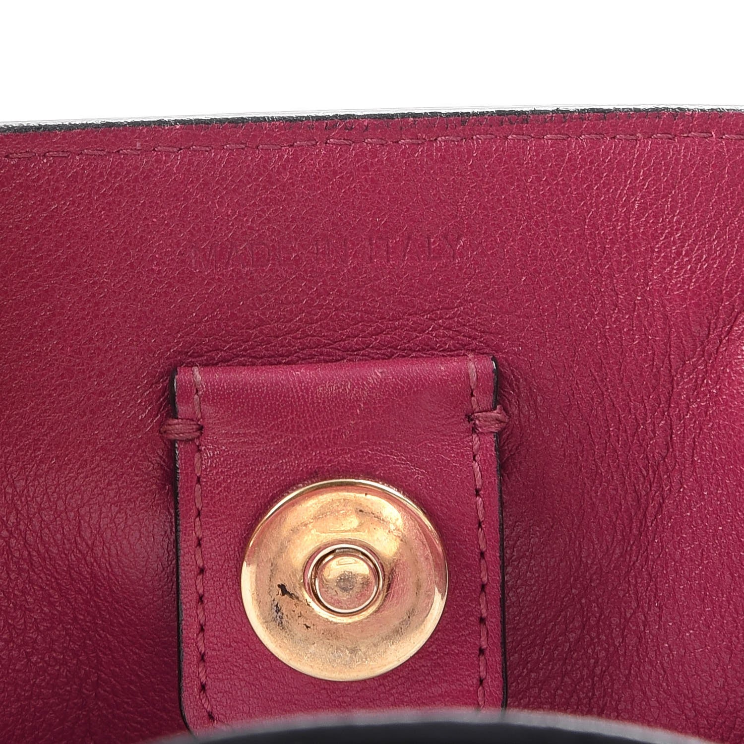 Christian Dior Bullcalf Medium Diorissimo Tote Black Rose Indien 8 of 10