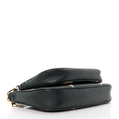 Louis Vuitton Empreinte Monogram Giant Multi Pochette Accessories Black Beige 4 of 14