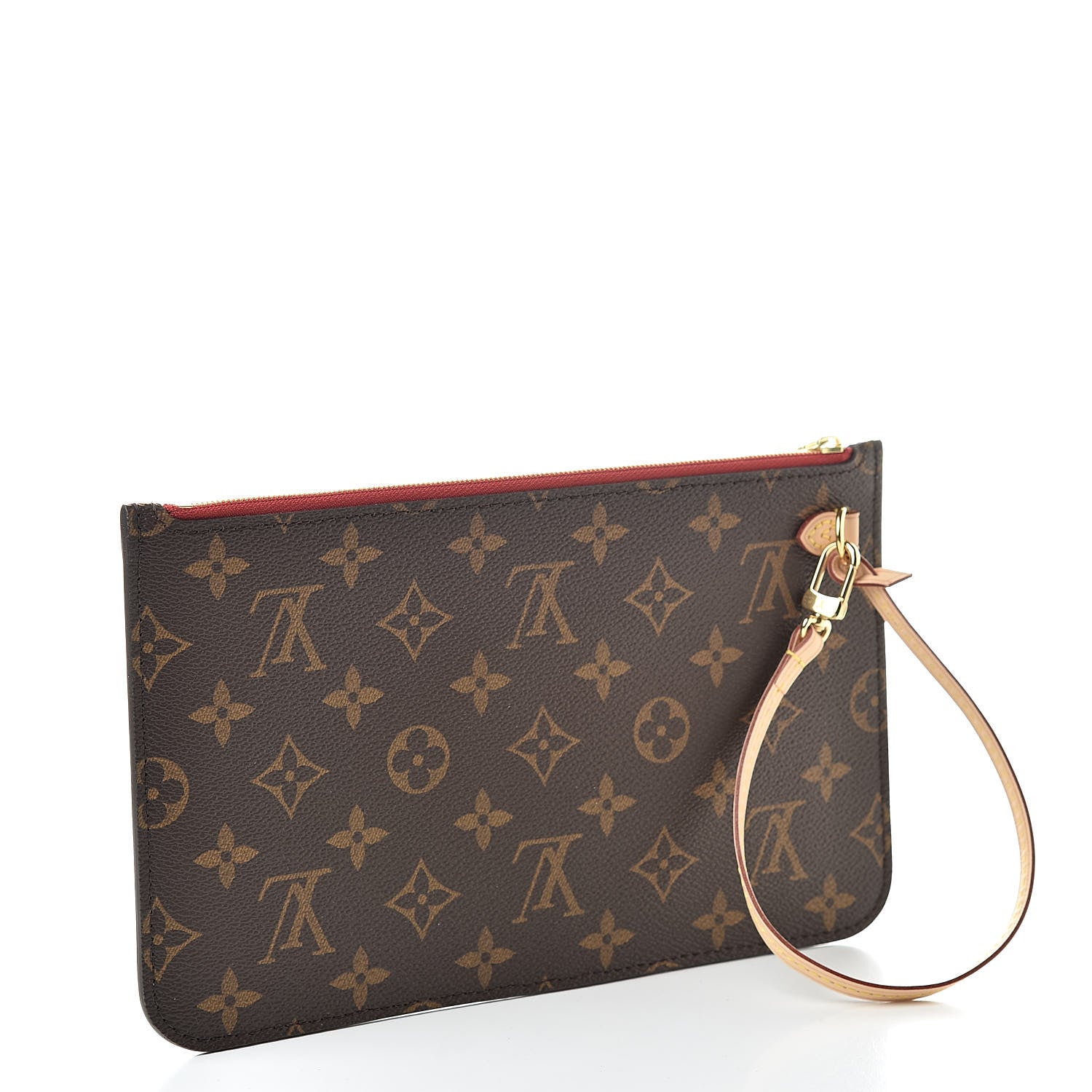 Louis Vuitton Monogram Neverfull MM GM Pochette Cherry 3 of 8
