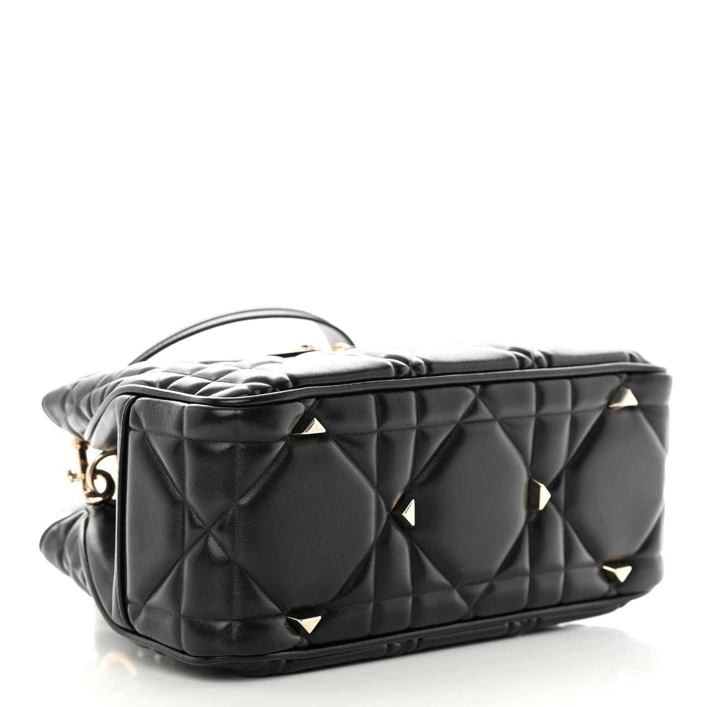 Calfskin Cannage Small The Lady 95.22 Black