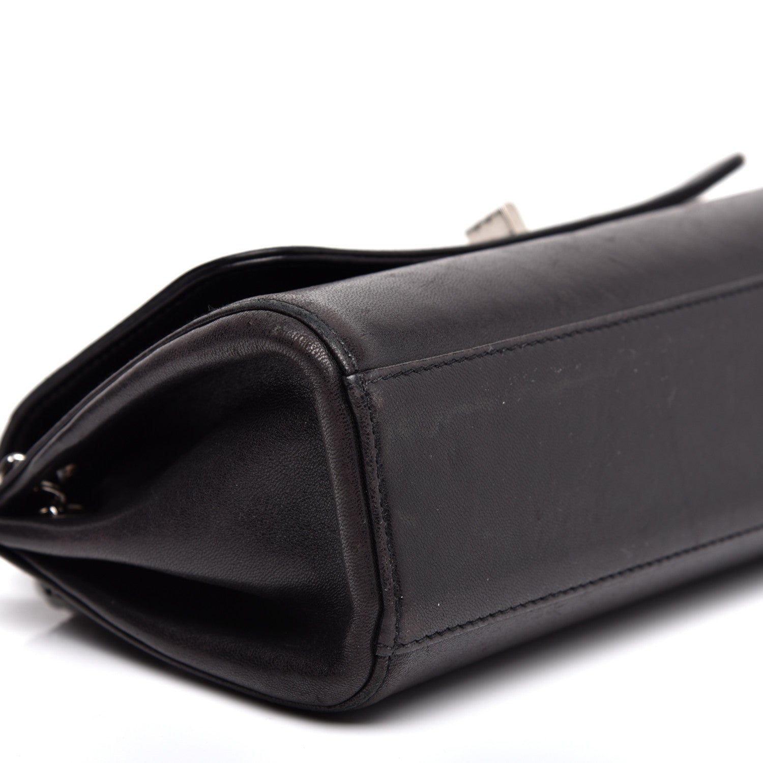 Chanel Lambskin Mademoiselle Accordion Flap Black 6 of 10