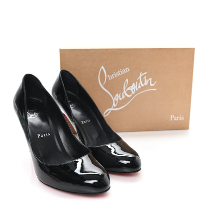 Christian Louboutin Patent Dolly 85 Pumps 38.5 Black 9 of 9