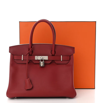 Hermes Swift Birkin 30 Rouge H 15 of 15