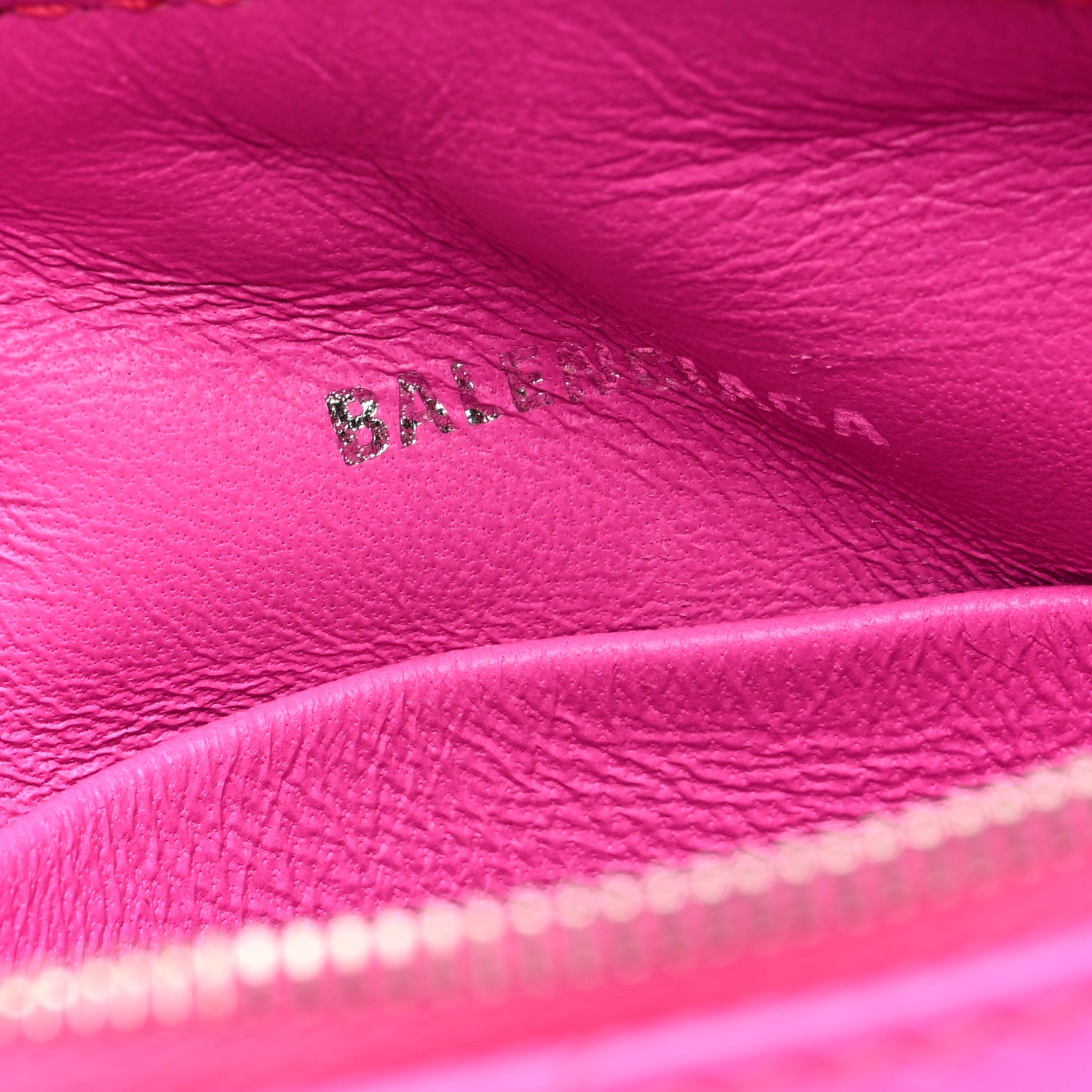 Balenciaga Nappa Calfskin Quilted XS Touch B Camera Shoulder Bag Fuchsia 6 of 9