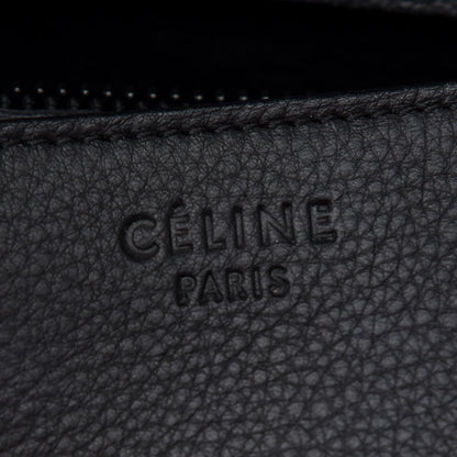 Celine Supple Calfskin Medium Phantom Luggage Black 6 of 11