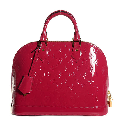 Louis Vuitton Vernis Alma PM Rose Indien 8 of 14