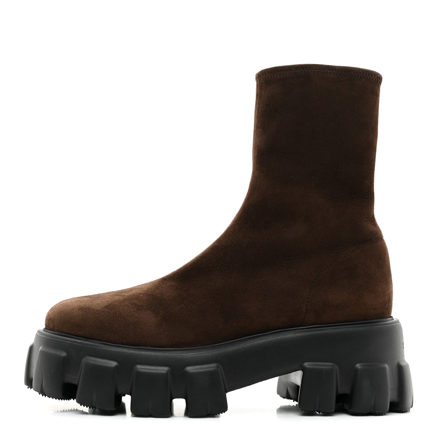 Suede Monolith Chelsea 55mm Boots 37 Moro